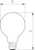 philips Led lamp g93 sp nd 5-25w e27 gold cl