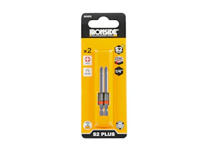 ironside Screw bit ironside ph2 1/4in 75mm 2pcs