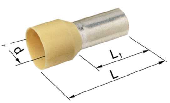 ISOL.ENDEHYLSE  35 MM2-16MM 7287-008900 ELPRESS
