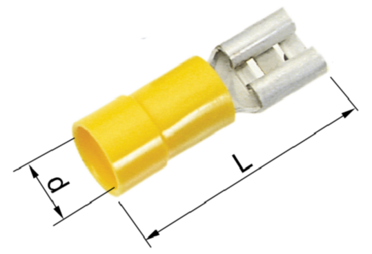 ISOL.FLATSTIFTH. 4-6MM2 7463-256000 ELPRESS