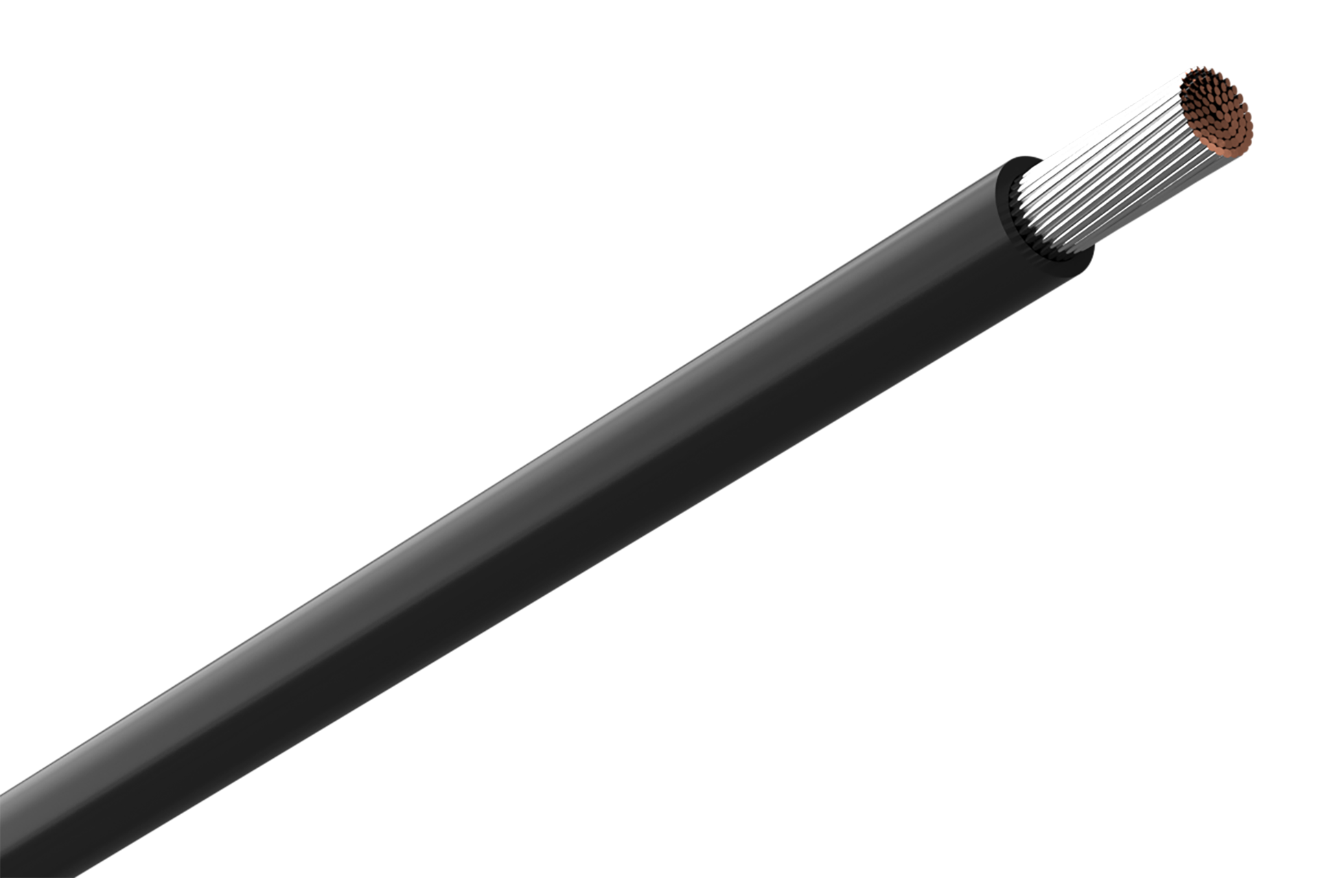 TEXILine HF90 16mm² Sort 100m