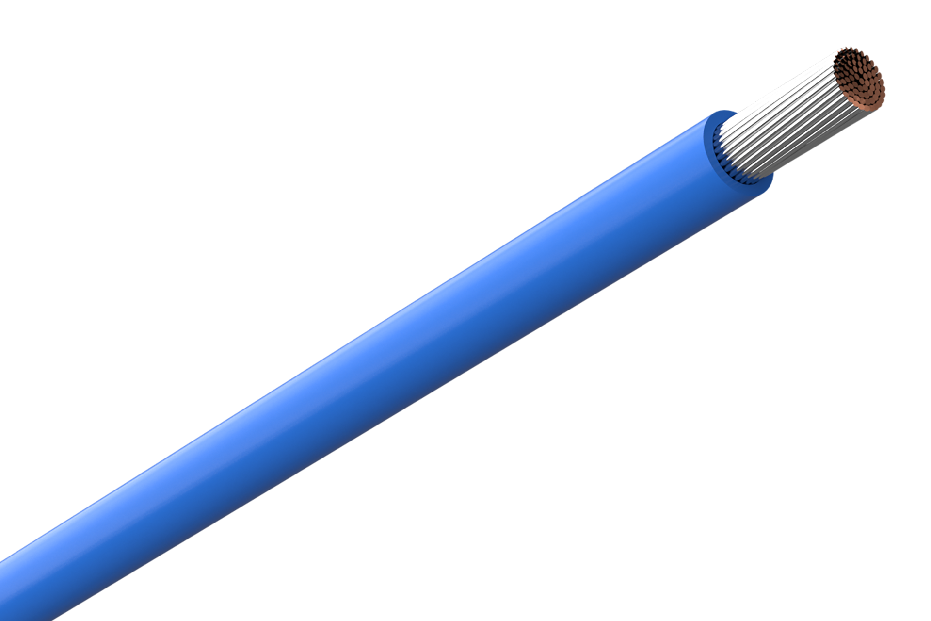 TEXILine HF90 4,0mm² Blå 100m