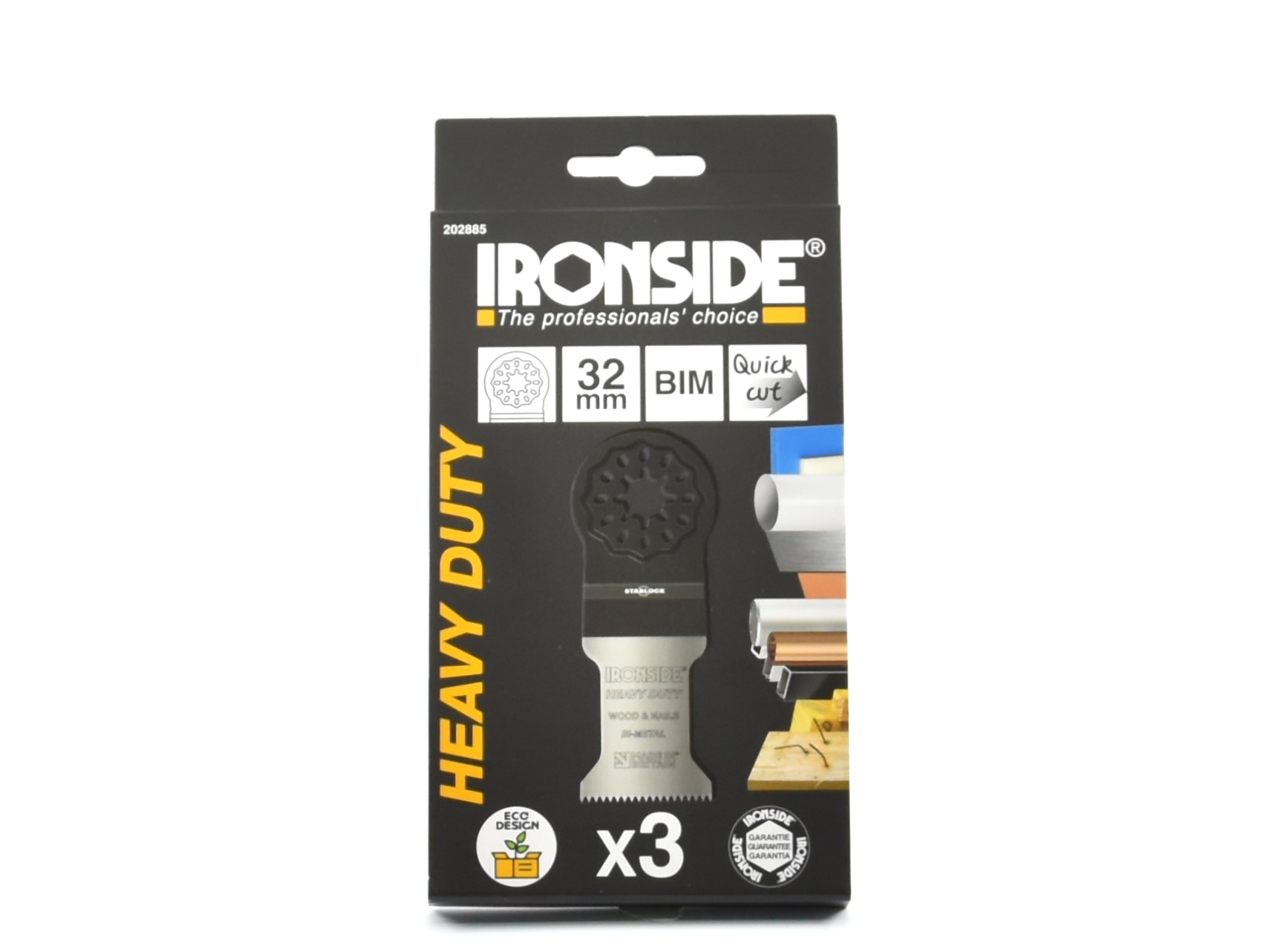 MONITOIMIKONEEN TERÄ IRONSIDE SL HD BIM 32MM 3KPL