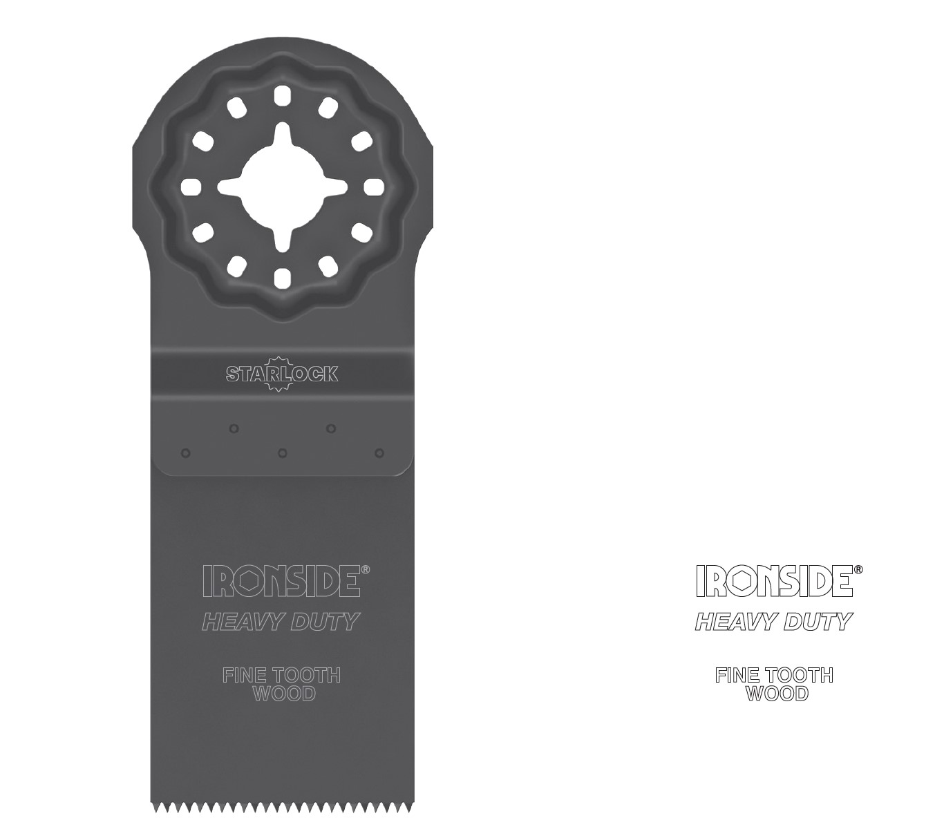 ironside Multimaskin sågblad ironside sl hd hcs 32mm cl 3 stk