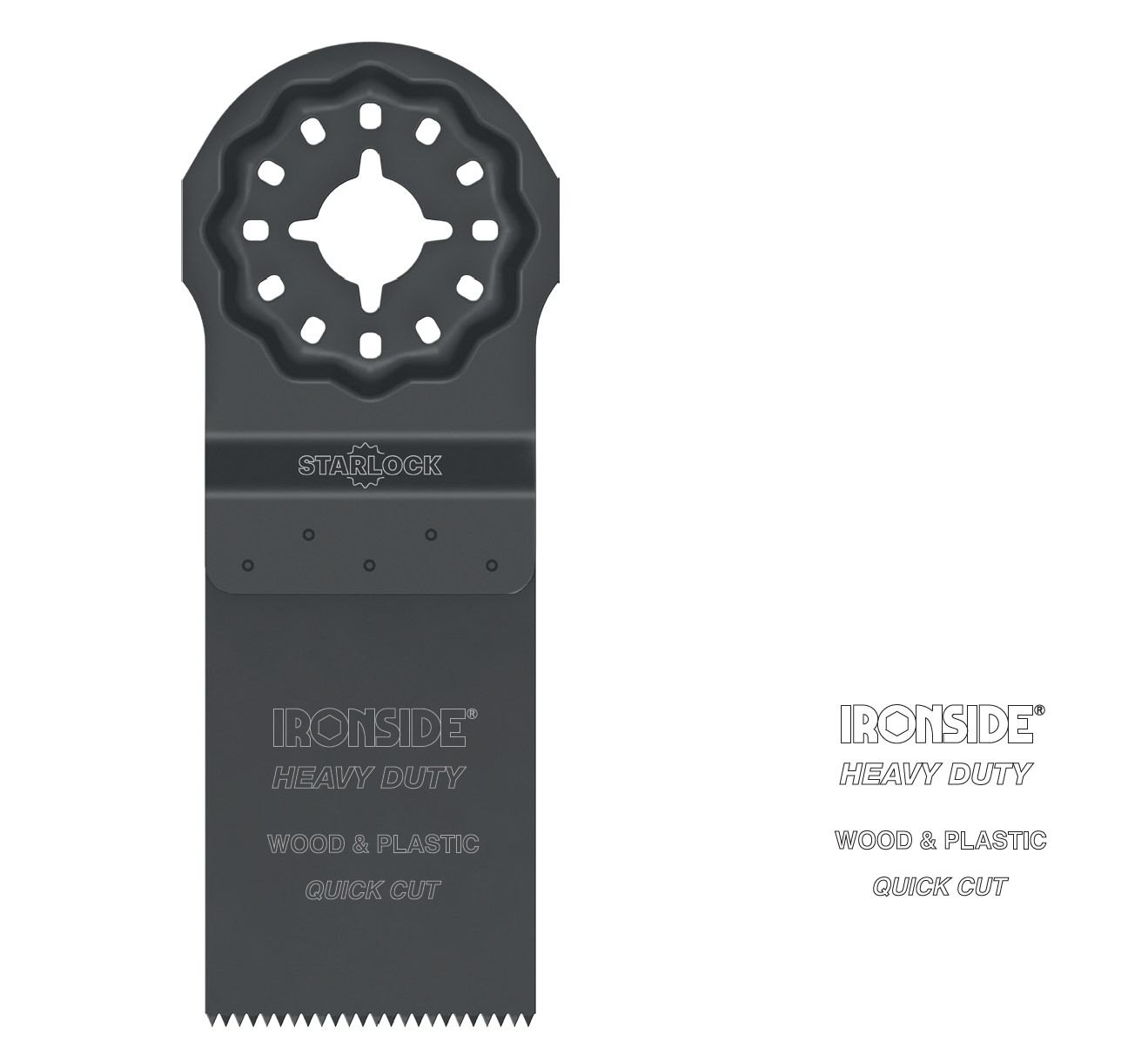 ironside Multimaskin sågblad ironside sl hd hcs 32mm qc 3 stk