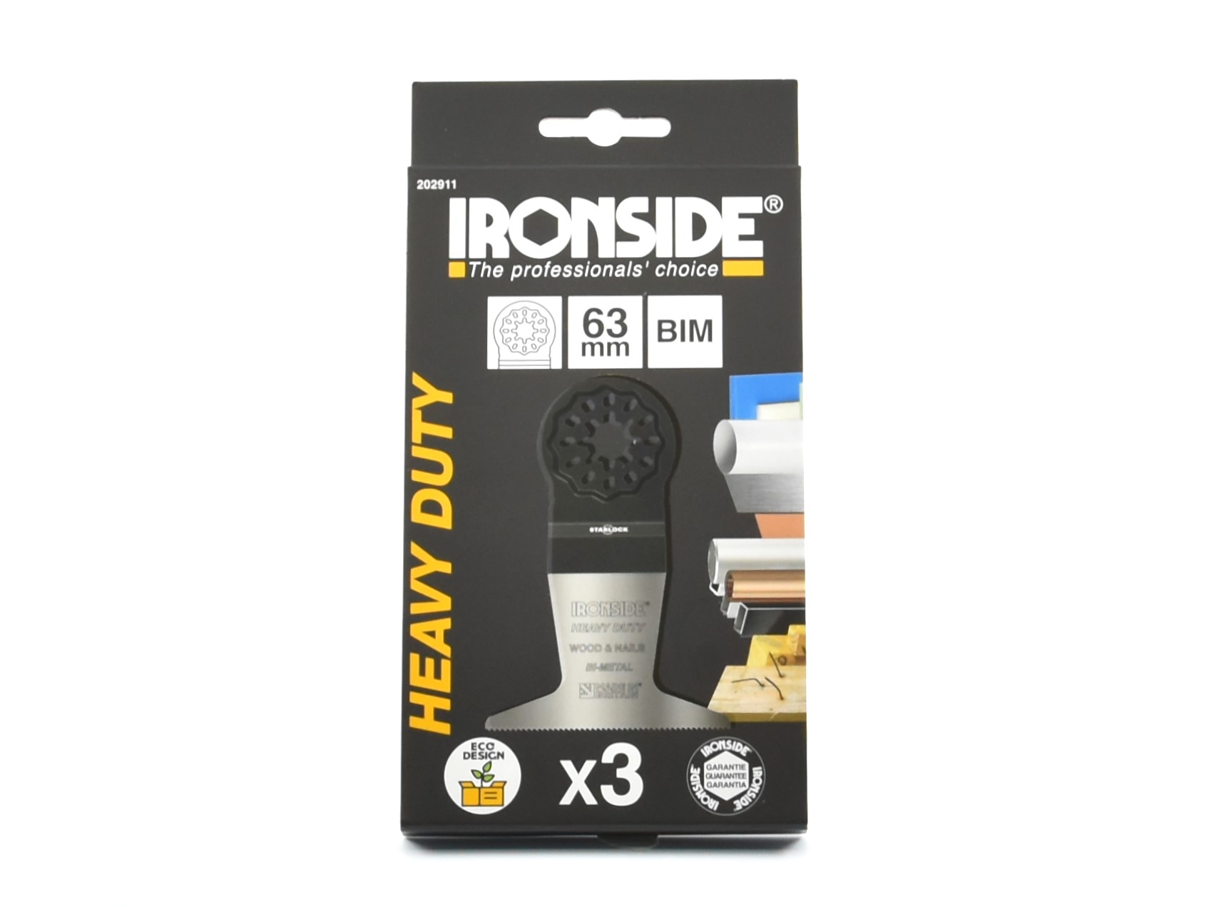 ironside Multimaskin sågblad ironside sl hd bim 63mm 3 stk