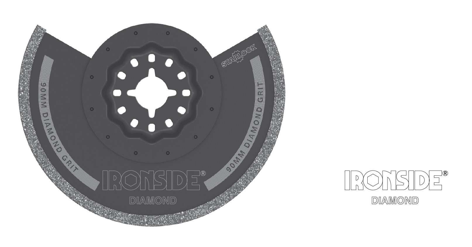 MONITOIMIKONEEN TERÄ SEGMENTTI IRONSIDE SL HD 90MM TIMANTTTI