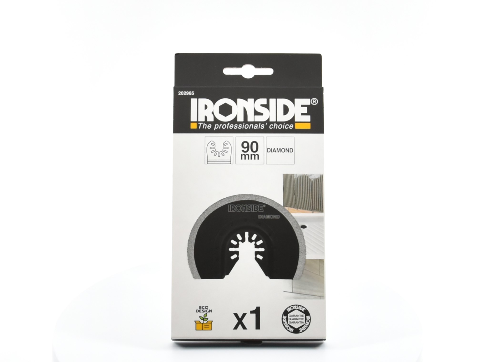 MONITOIMIKONEEN TERÄ SEGMENTTI IRONSIDE OB WL 90MM TIMANTTTI