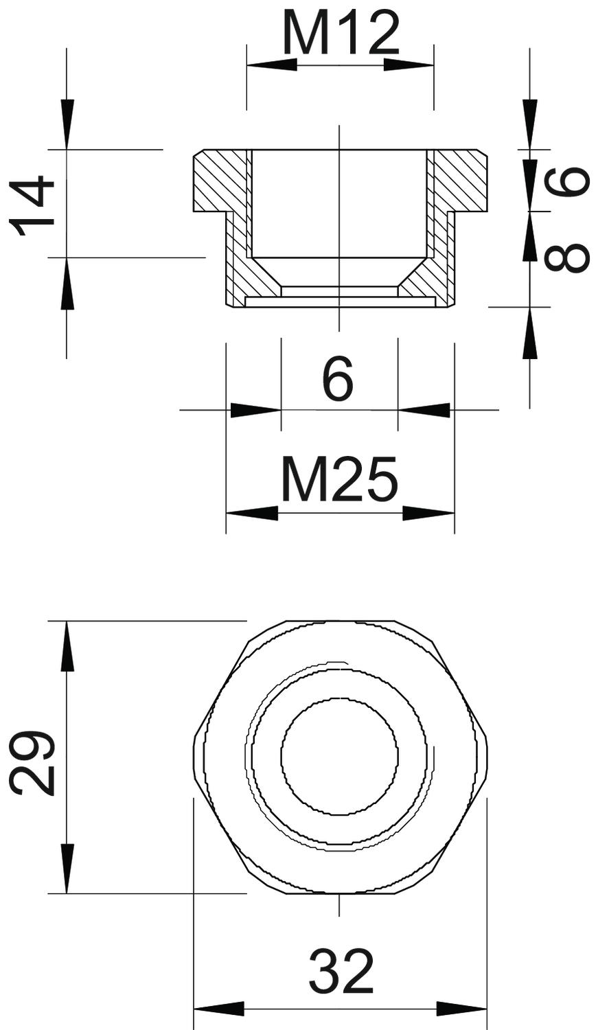 obo bettermann Supistus muovi obo 107rm2512