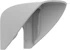 ajax Mounting accessory ajax hood white