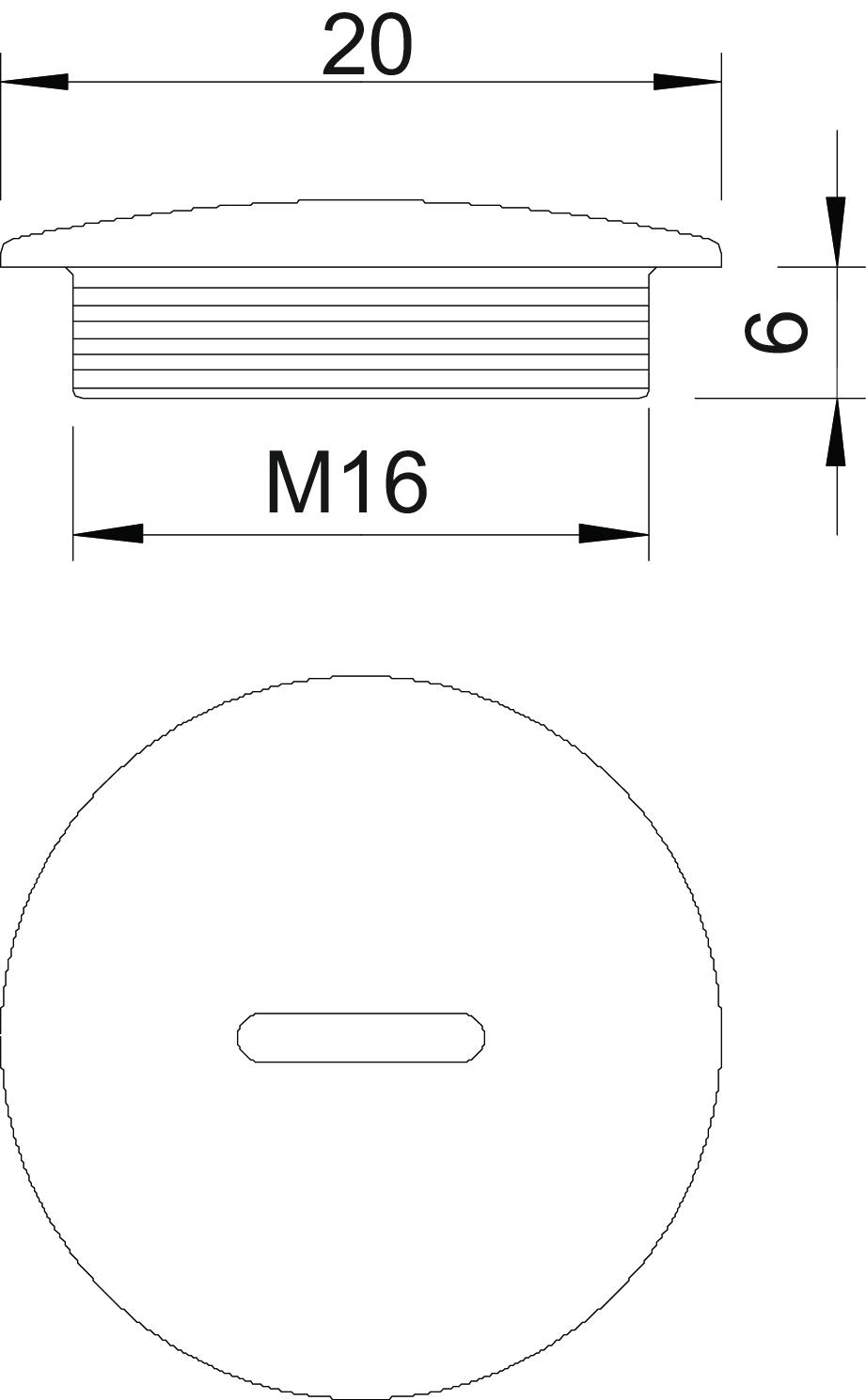 obo bettermann Plug, ral7035 108/m16