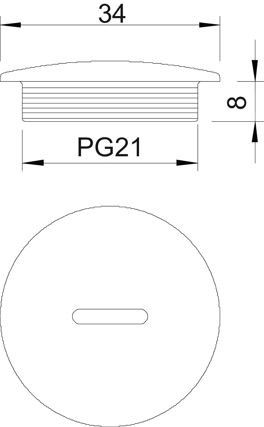 obo bettermann Screw plug 108 pg 21 ,ps