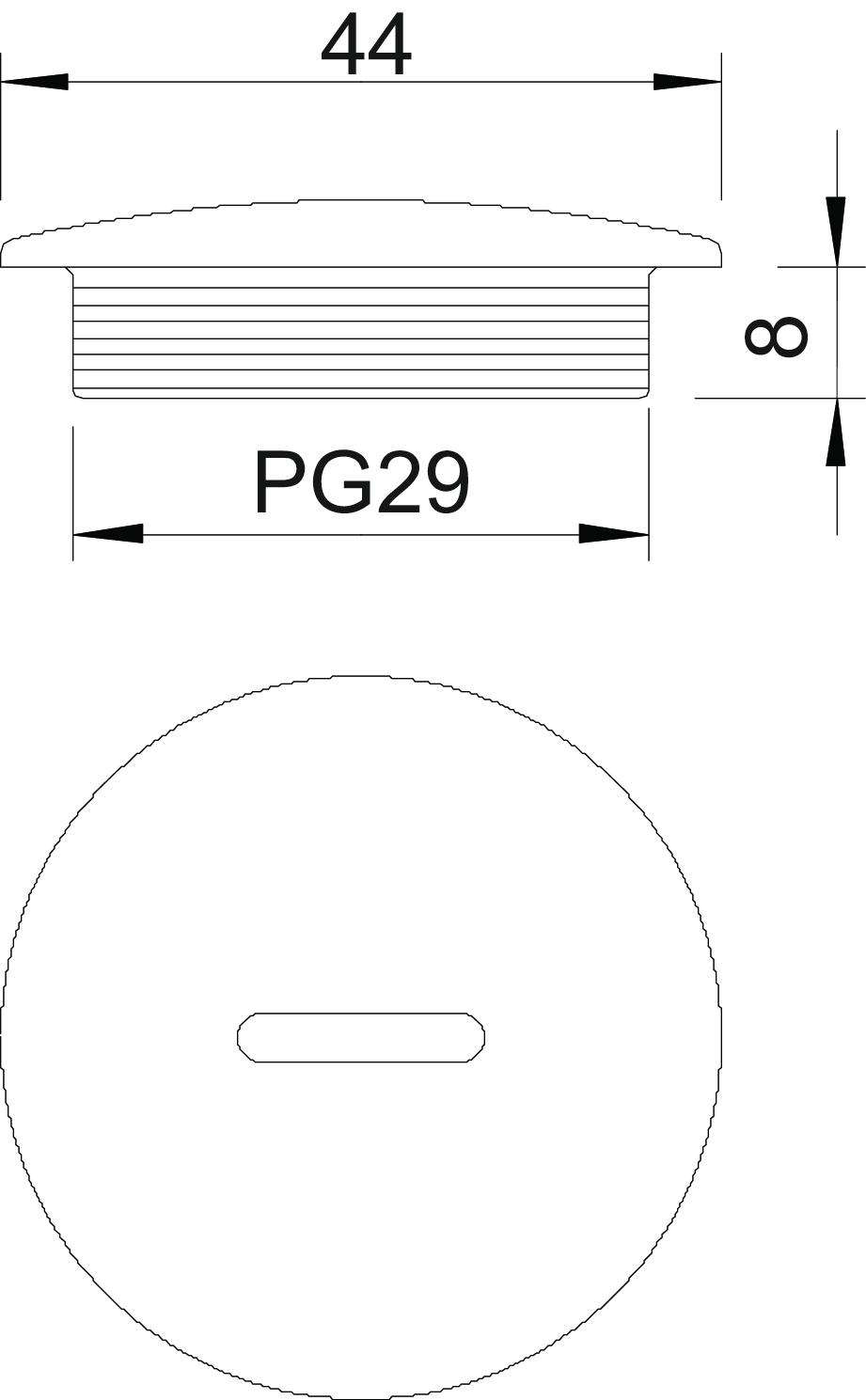 obo bettermann Screw plug 108 pg 29 ,ps