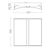 concord Modular luminaire officelyte 1x55w tc-l std hf