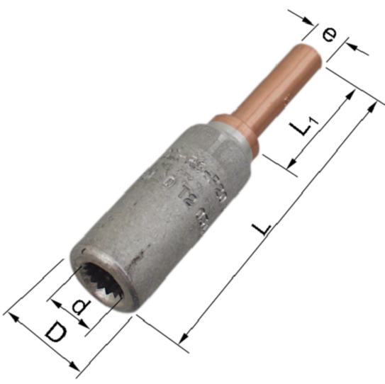 PINNEHYLSE AL/CU 240MM²/14MM, AKP