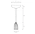 concord Pendelarmatur myriad ss pend 3000k sva sm