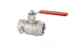 onninen Ballvalve with drain brass 1 sk + 1/4 drain pn16