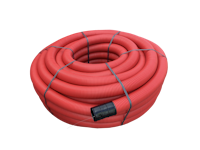 CABLEPROTECT.PIPE KORRU RED 50x42 450N 50m WITH PULLSTRING