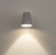 hide-a-lite Wallfixture cone gu10 grey