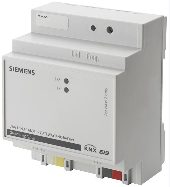 PILVEÜHENDUSE LÜÜS SIEMENS N143 KNX BACnet
