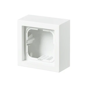 abb Ytkapsling impressivo 1-fack, 41 mm, matt vit