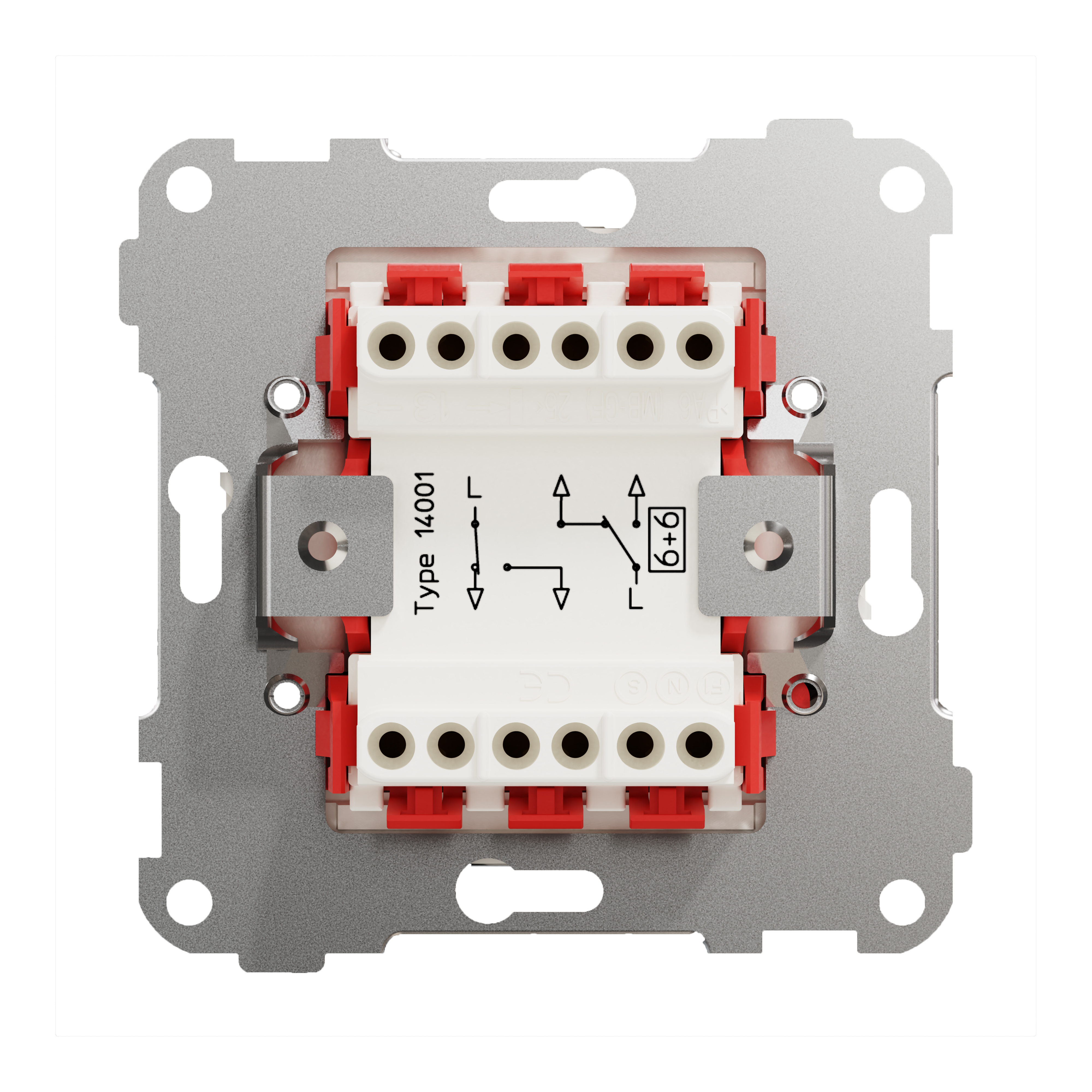 elko Strömställare d-trp inf imp plus sv