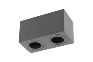 gtv Valgusti aveiro duo bis ip20 kand 160x80x90mm must
