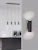 trio Wall luminaire marley 2xgu10 max 35w black