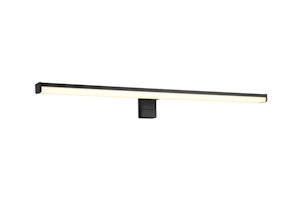 trio Seinävalaisin sisä lino 600 ip44 1350lm 11w 3k musta
