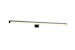 trio Seinävalaisin sisä lino 600 ip44 1350lm 11w 3k musta