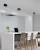 trio Ceiling luminaire cookie 170 4xgu10 max 35w black
