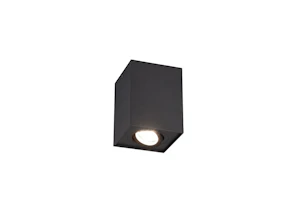 trio Ceiling luminaire biscuit 90 gu10 max 35w black