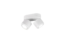 RECESS/SURFACE MNT. LUMINAIRE 2X450LM 5W 3K SS WHITE