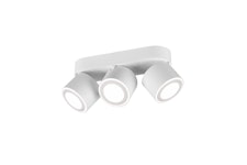 RECESS/SURFACE MNT. LUMINAIRE 3X450LM 5W 3K SS WHITE