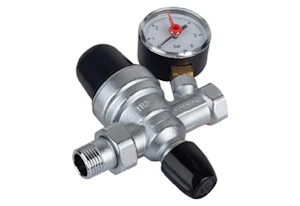 tiemme Automaatne täiteventiil nikkel 1/2" 0,5-6,0 bar 65c
