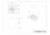 trio Ceiling luminaire biscuit 90 gu10 max 35w black