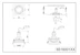 trio Downlight armatur kenai 90 gu10 max 15w vit