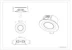 trio Downlight armatur core d80 450lm 5w 3k ss krom