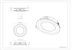 trio Downlight armatur core d140 1040lm 10w 3k ss krom
