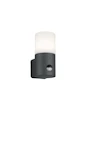 WALL LUMINAIRE HOOSIC IP44 E27 MAX 28W MOTION SEN A