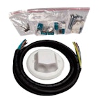 Stove cable installation set Con. cover with cable+terminal