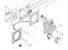 hager Trunking outlet frame cee-devices aluminium