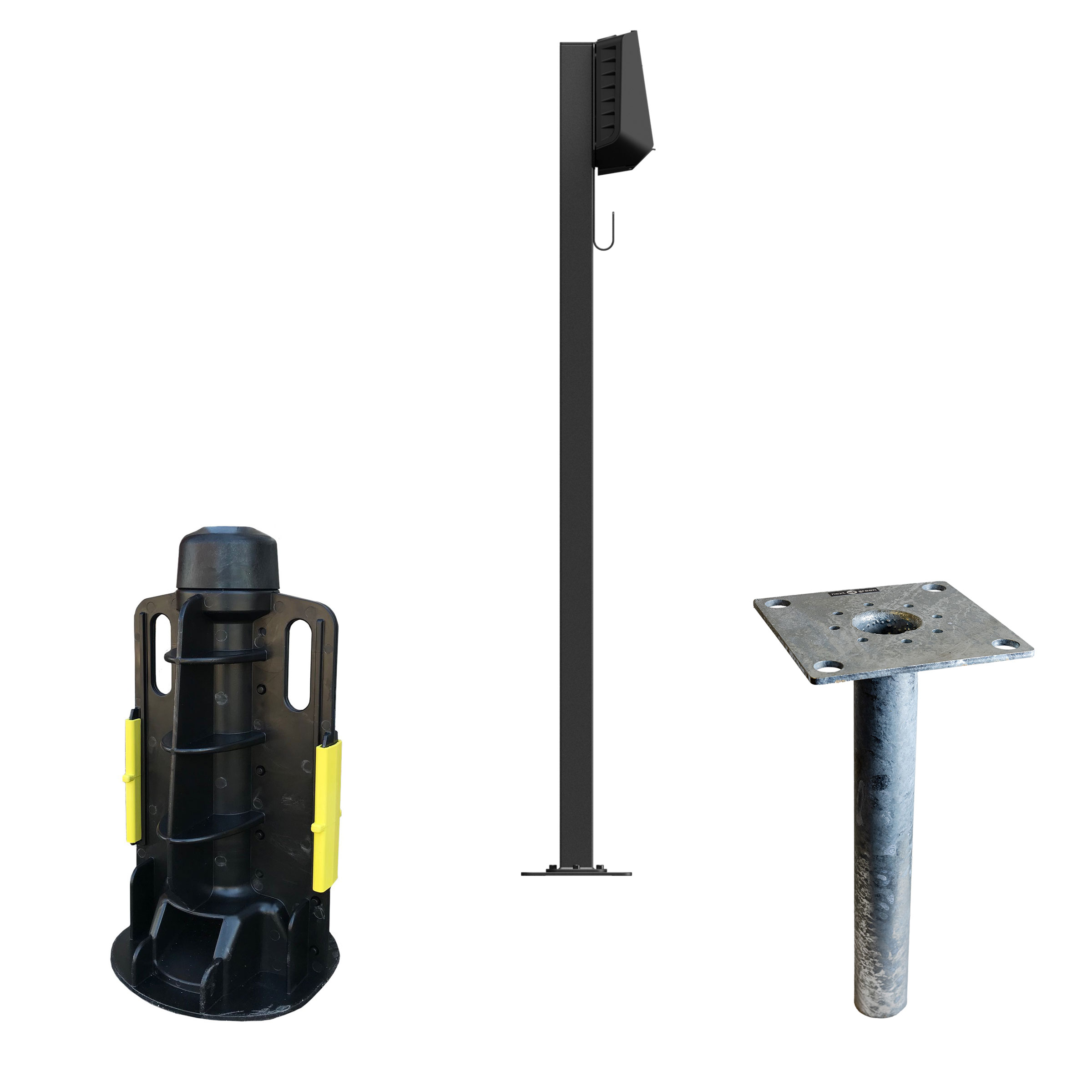 PAKET MARKFÄSTE GP60 + FUNDAMENT + STOLPE 1WAY