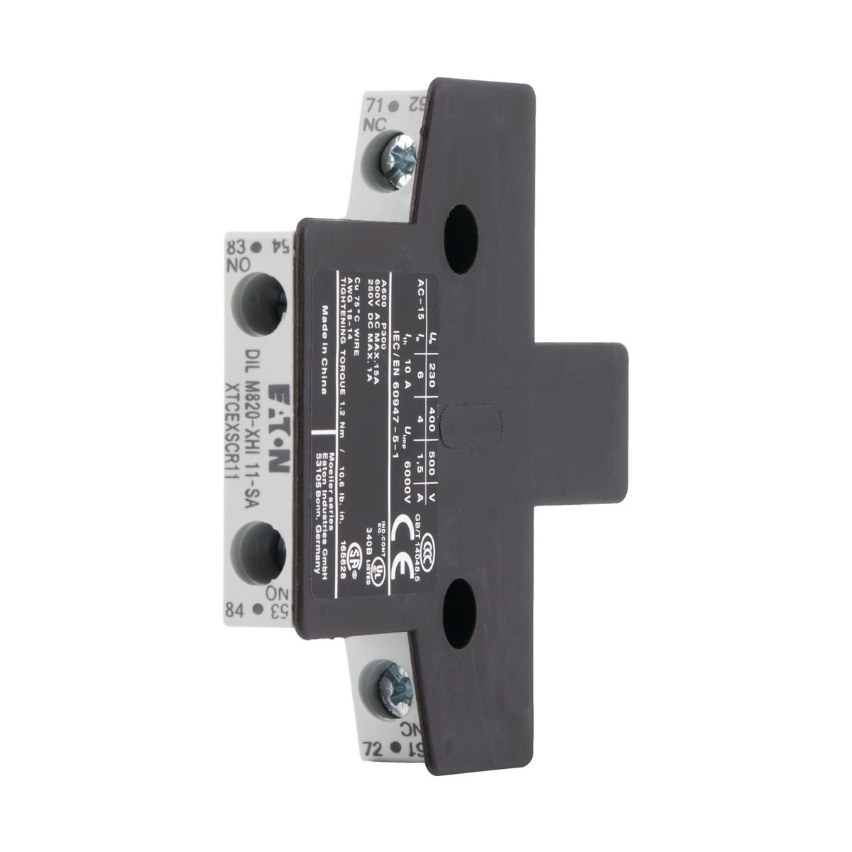 APUKOSKETIN EATON DILM820-XHI11-SA, 1S+1AV ULKOP