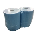 INDUSTTRIAL PAPER BLUE 2 ROLLS, 38cm x 360m 2-PLY