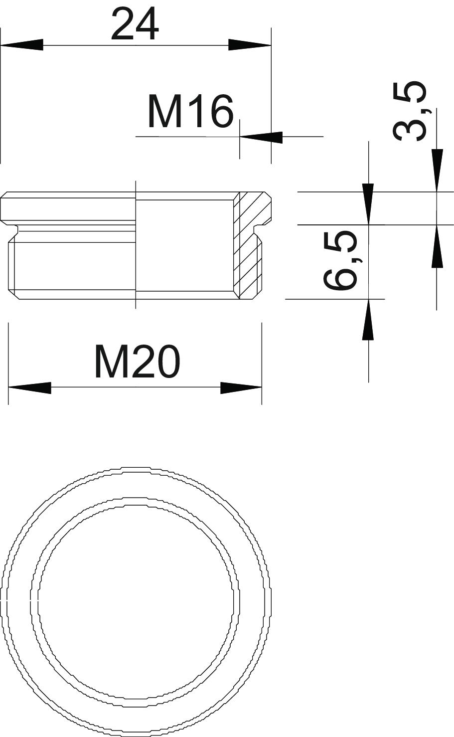 obo bettermann Supistus ms obo 167/ms m20/16