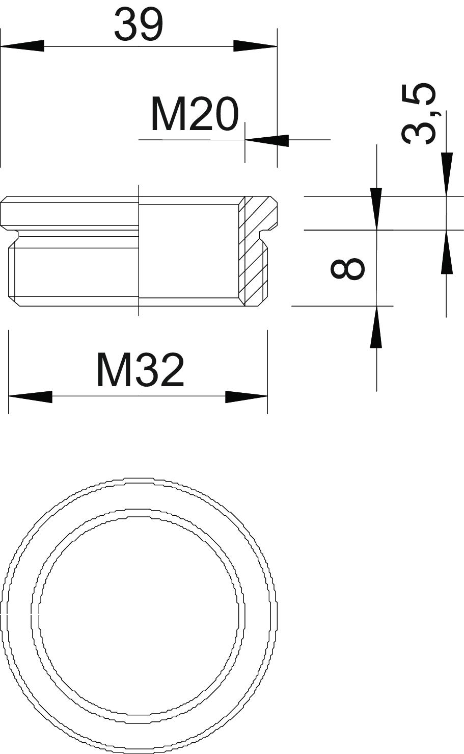 obo bettermann Supistus ms obo 167/ms m32/20