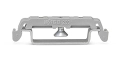 CONNECTOR ACCESSORY WAGO 209-123 MOUNTING FOOT DIN 35