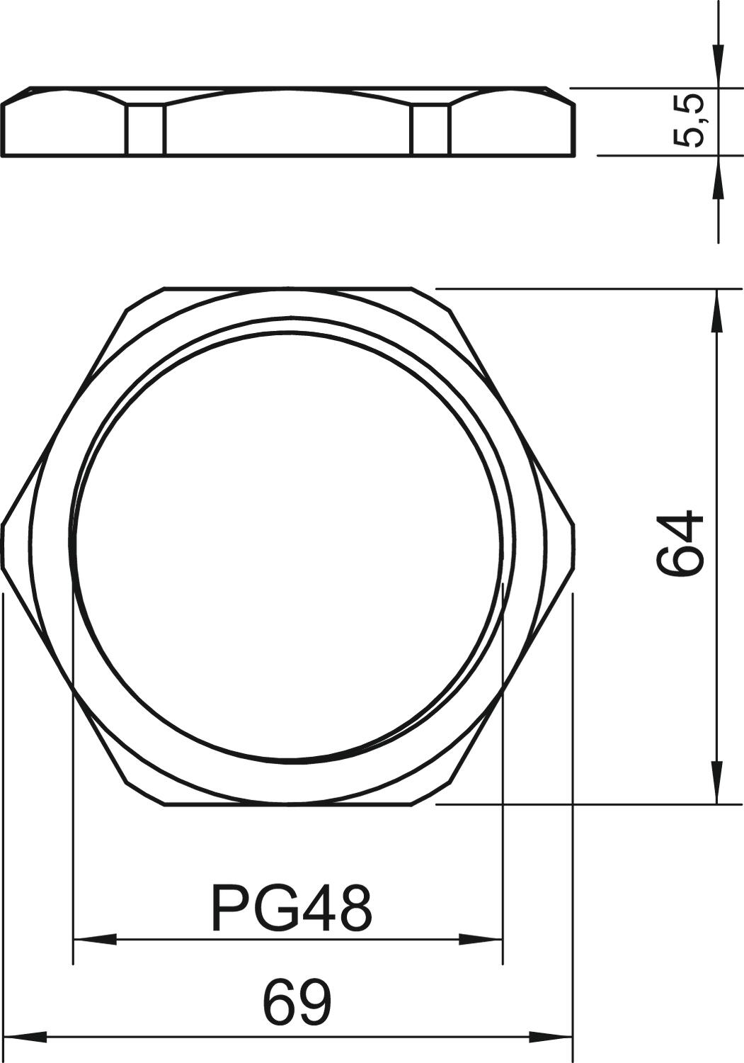 obo bettermann Locknut 169/ms pg 48