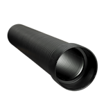 DOUBLE RAINWATER PIPE SN8 315 6M WITH MUFF